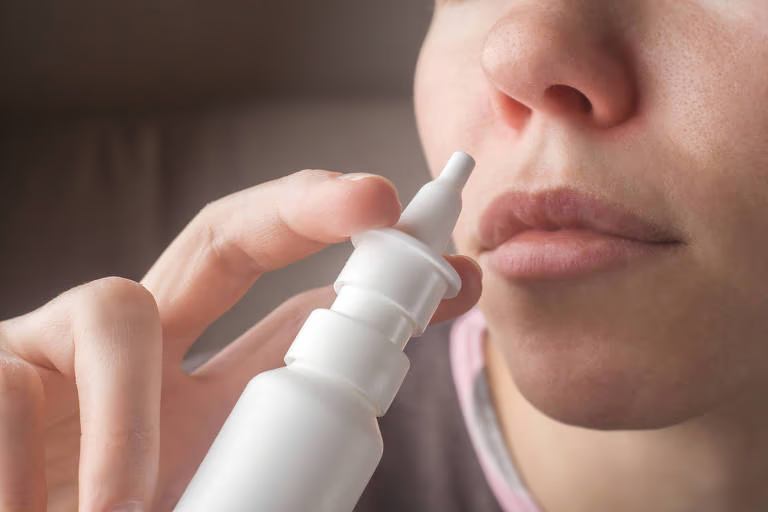 Tratamento clínico da obstrução nasal para melhorar a respiração na corrida